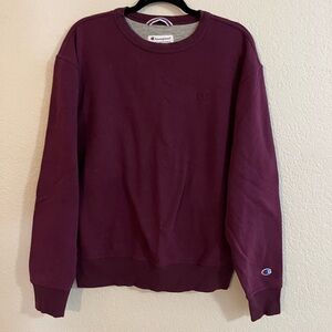 Champion Powerblend Fleece Crewneck Sweatshirt (purple)